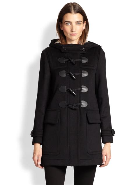 burberry brit finsdale wool toggle coat|burberry store online.